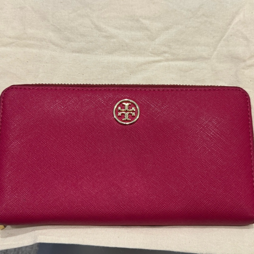 Pink Tory Burch Wallet